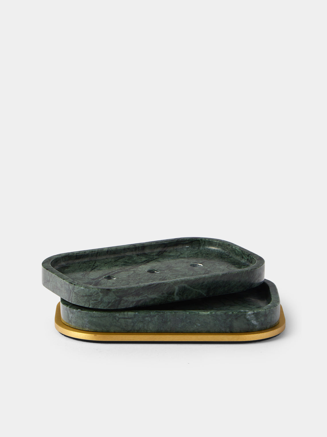 Giobagnara - Polo Marble Soap Dish - Green - ABASK