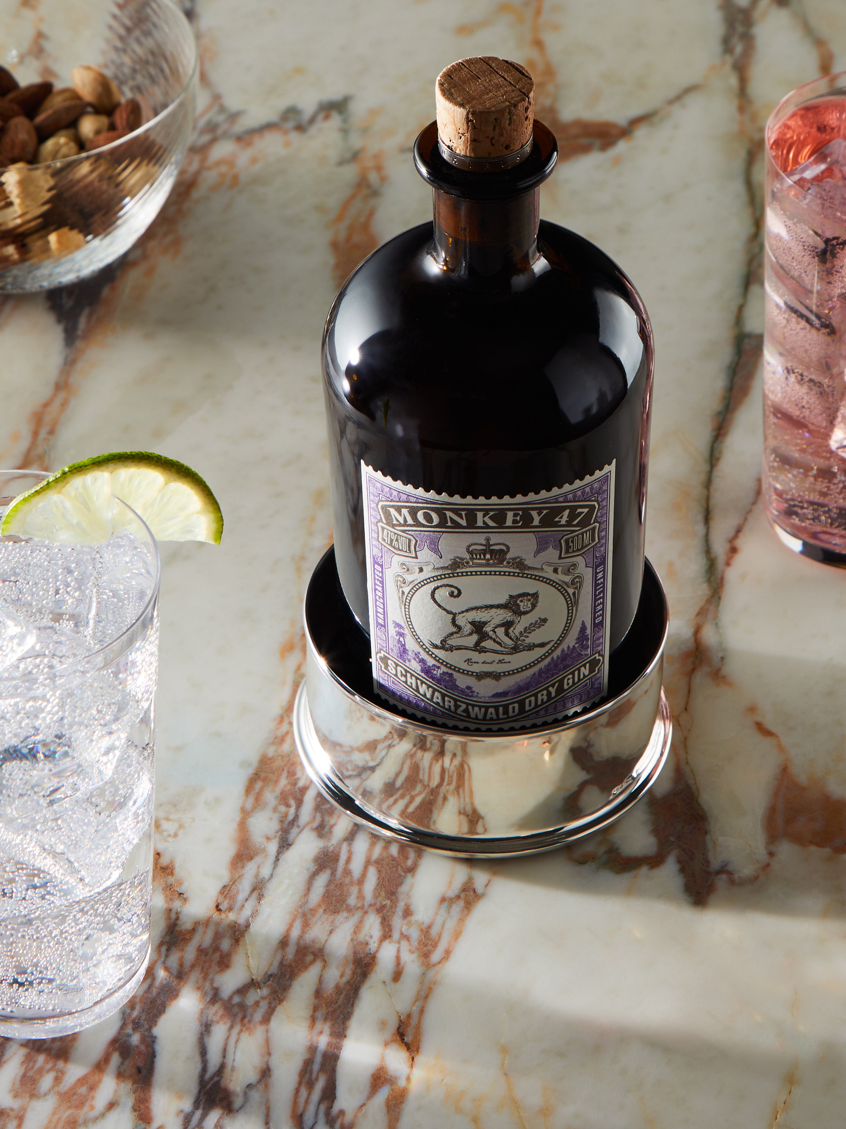 Hammered Sterling Silver Coaster