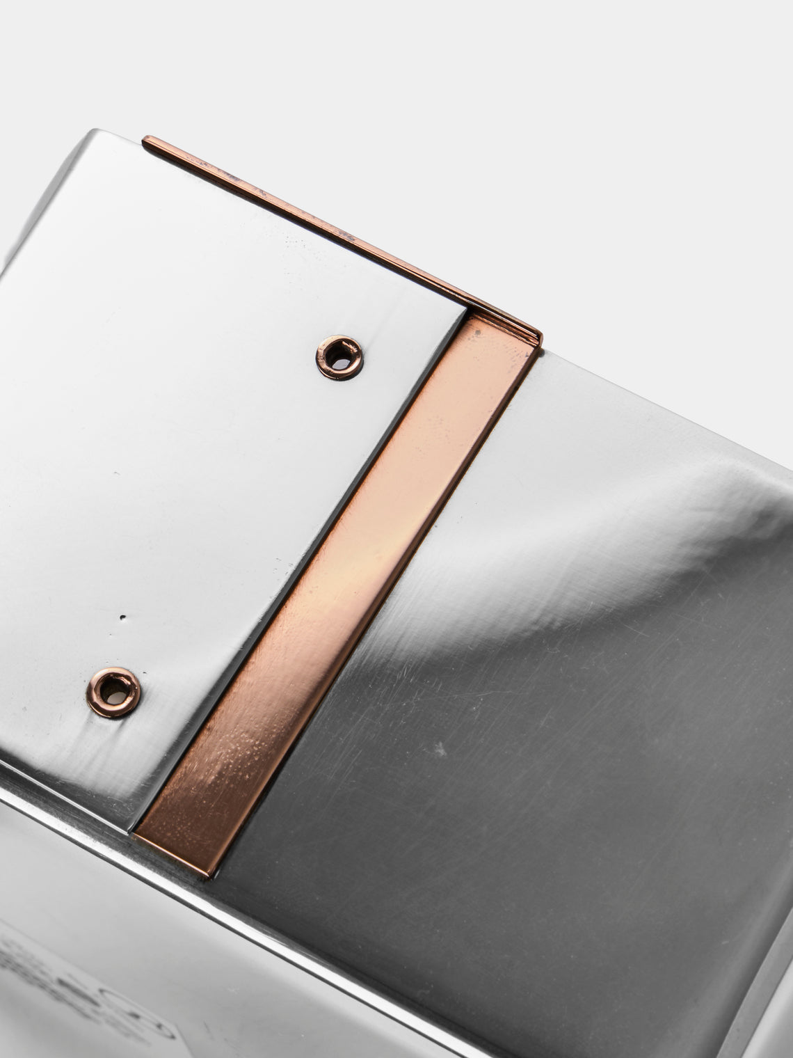 San Lorenzo - 1972 Afra and Tobia Scarpa Sterling Silver Square Box - Silver - ABASK