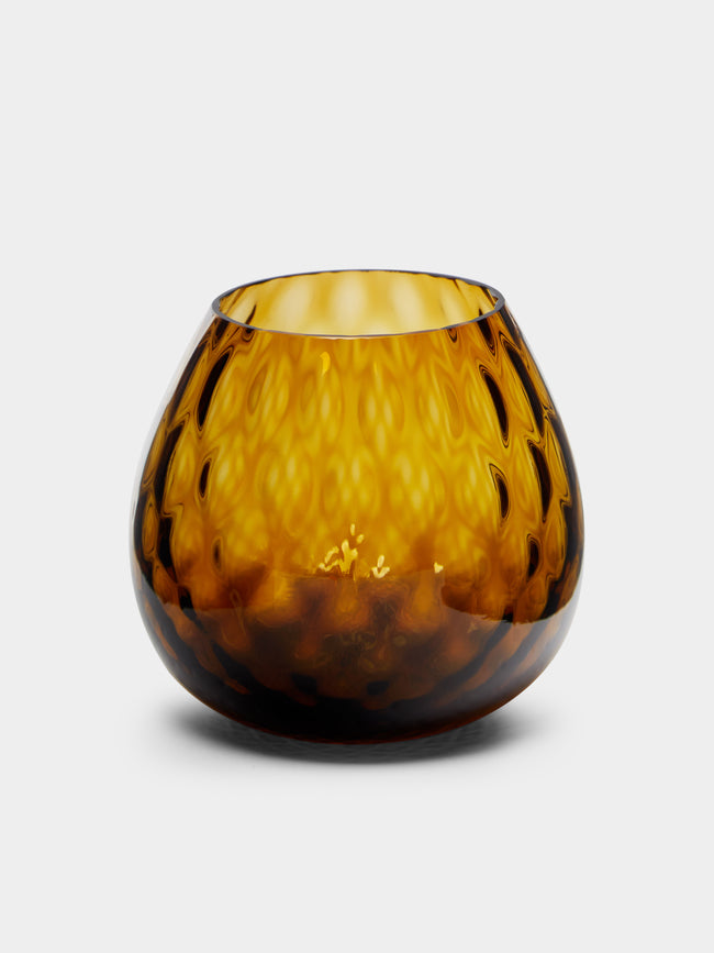 NasonMoretti - Macramé Murano Glass Tealight Holder -  - ABASK - 