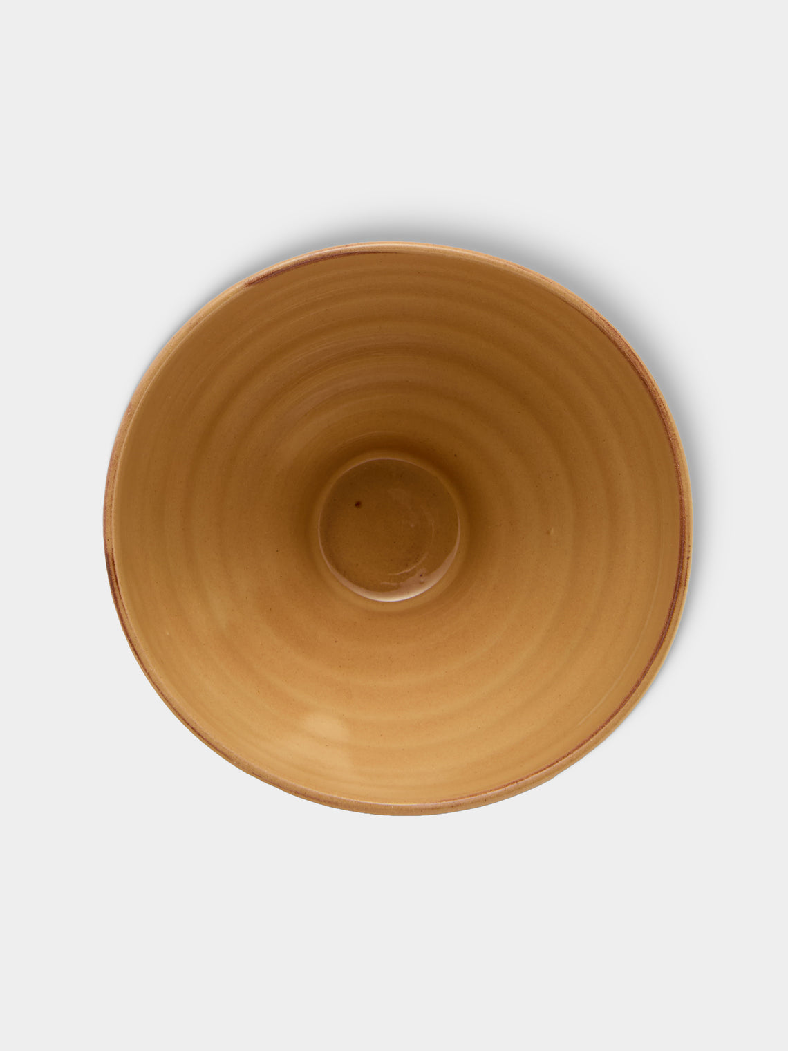 Poterie d’Évires - Flowers Hand-Painted Ceramic Bowls (Set of 6) - Cream - ABASK