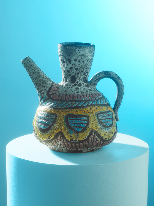Antique and Vintage - 1950s Accolay Ceramic Jug -  - ABASK