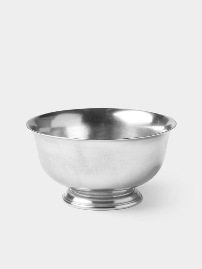Cosi Tabellini - Revere Pewter Footed Bowl - Silver - ABASK - 