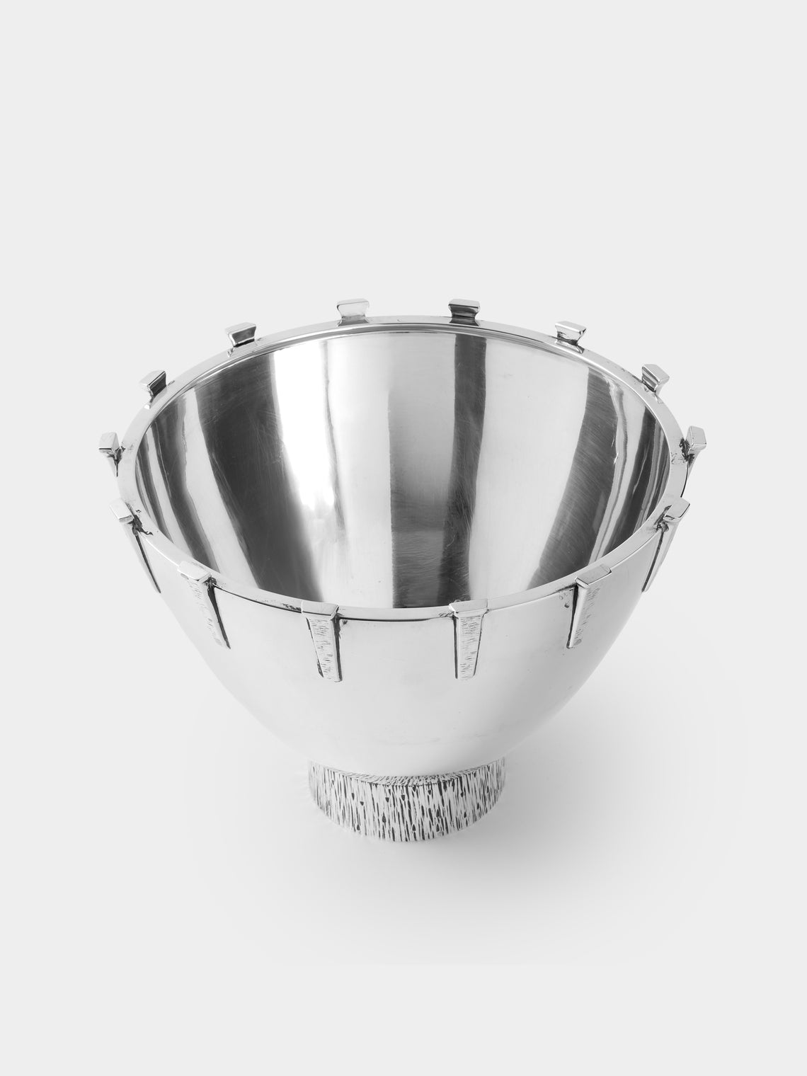Antique and Vintage - 1970s Italian Solid Silver Bowl - Silver - ABASK