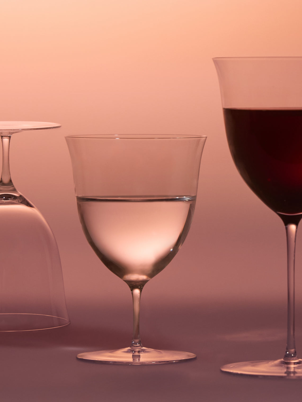 Lobmeyr - Josef Hoffmann Patrician Hand-Blown Crystal Stemmed Water Glasses (Set of 2) - Clear - ABASK