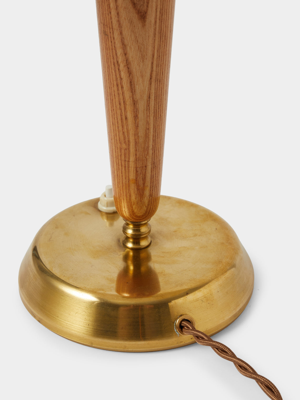 Antique and Vintage - 1940 Harald Notini for Asea Brass Table Lamp - Bronze - ABASK