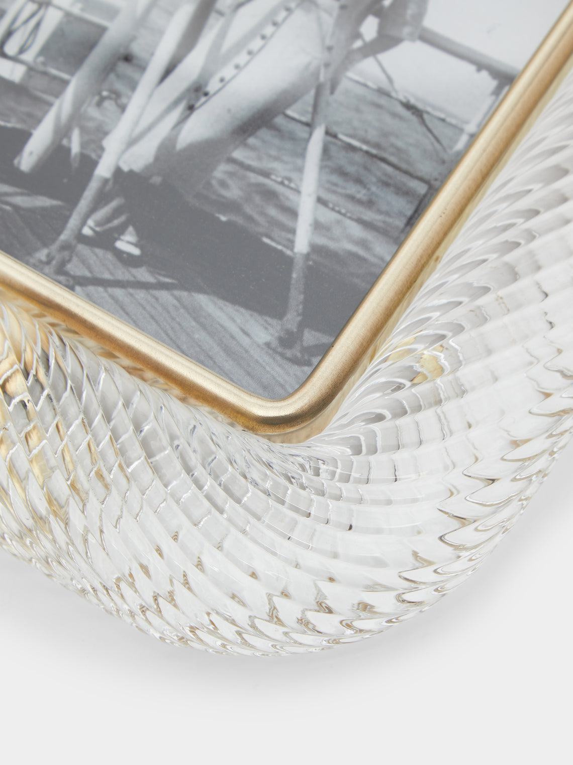 Antique and Vintage - Mid-Century Murano Glass Photo Frame -  - ABASK