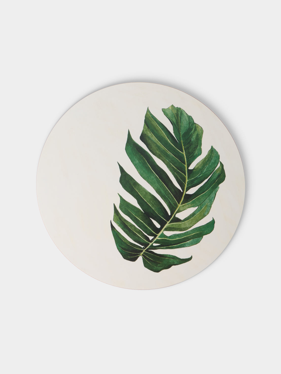 HestiaLiving - | Set of 4 | Palm Tree Wood Placemats - Green - ABASK