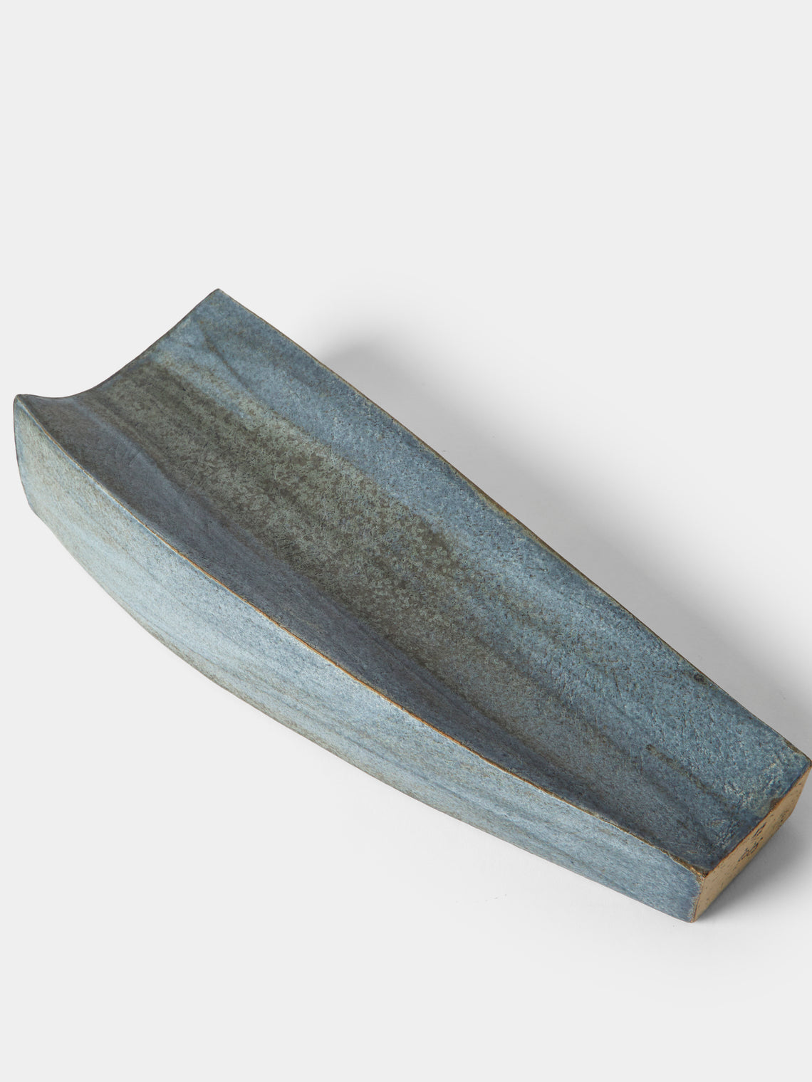 Linda Ouhbi - 17/2025 Hand-Built Stoneware Vase (17.5in/44cm) - Blue - ABASK