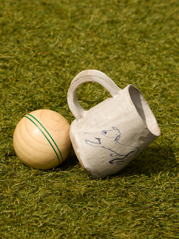 Liz Rowland - Dog Hand-Painted Ceramic Mug -  - ABASK