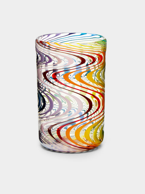 Pierrot Doremus - Wave Filigrane Hand-Blown Glass Tumblers (Set of 4) - Multiple - ABASK - 