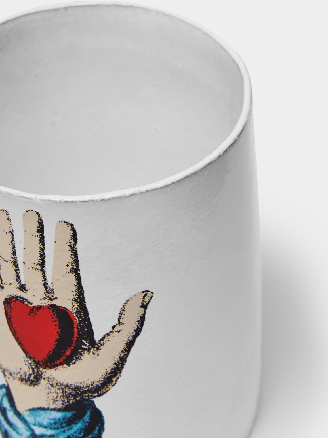 Astier de Villatte - Heart in Hand Vase -  - ABASK