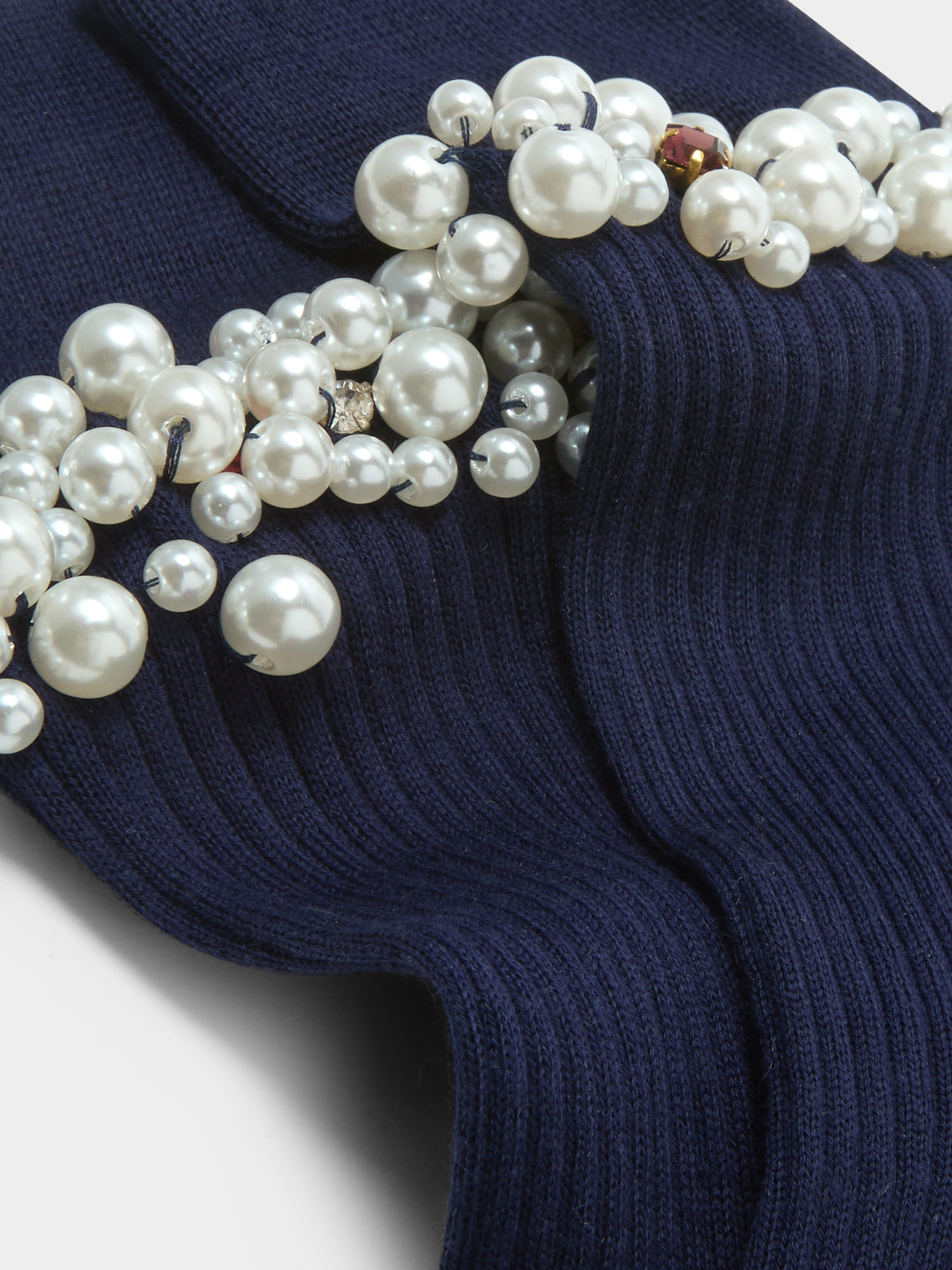 Maria La Rosa - Women's Miami Cashmere Socks | One Size - Navy - ABASK