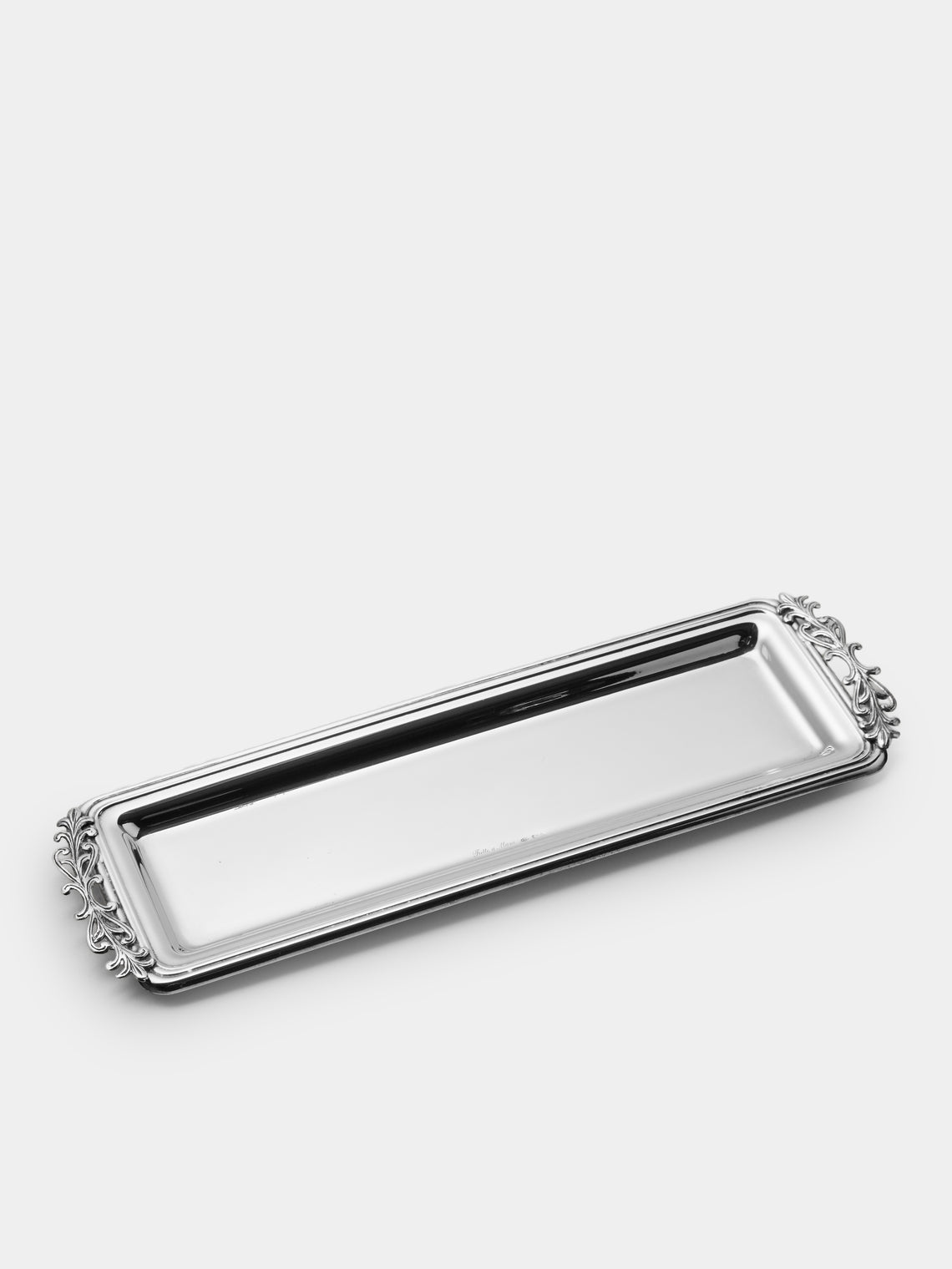 Antique and Vintage - Early 20th Century Small Pen Tray Solid - Silver - ABASK - 