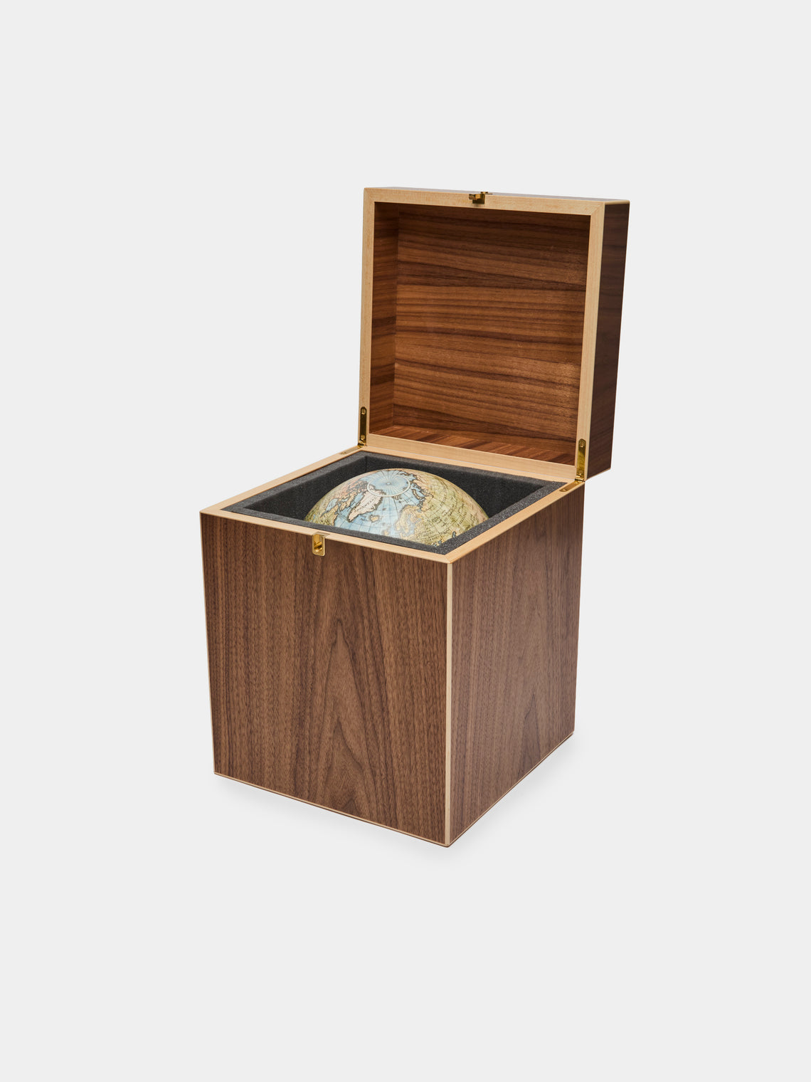 Leonardo Frigo - The Venier Hand-Printed Globe (8in/20cm) - Blue - ABASK