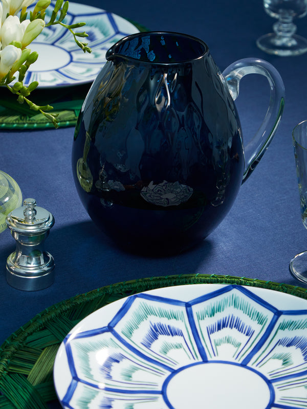 NasonMoretti - Idra Balloton Hand-Blown Murano Glass Pitcher -  - ABASK