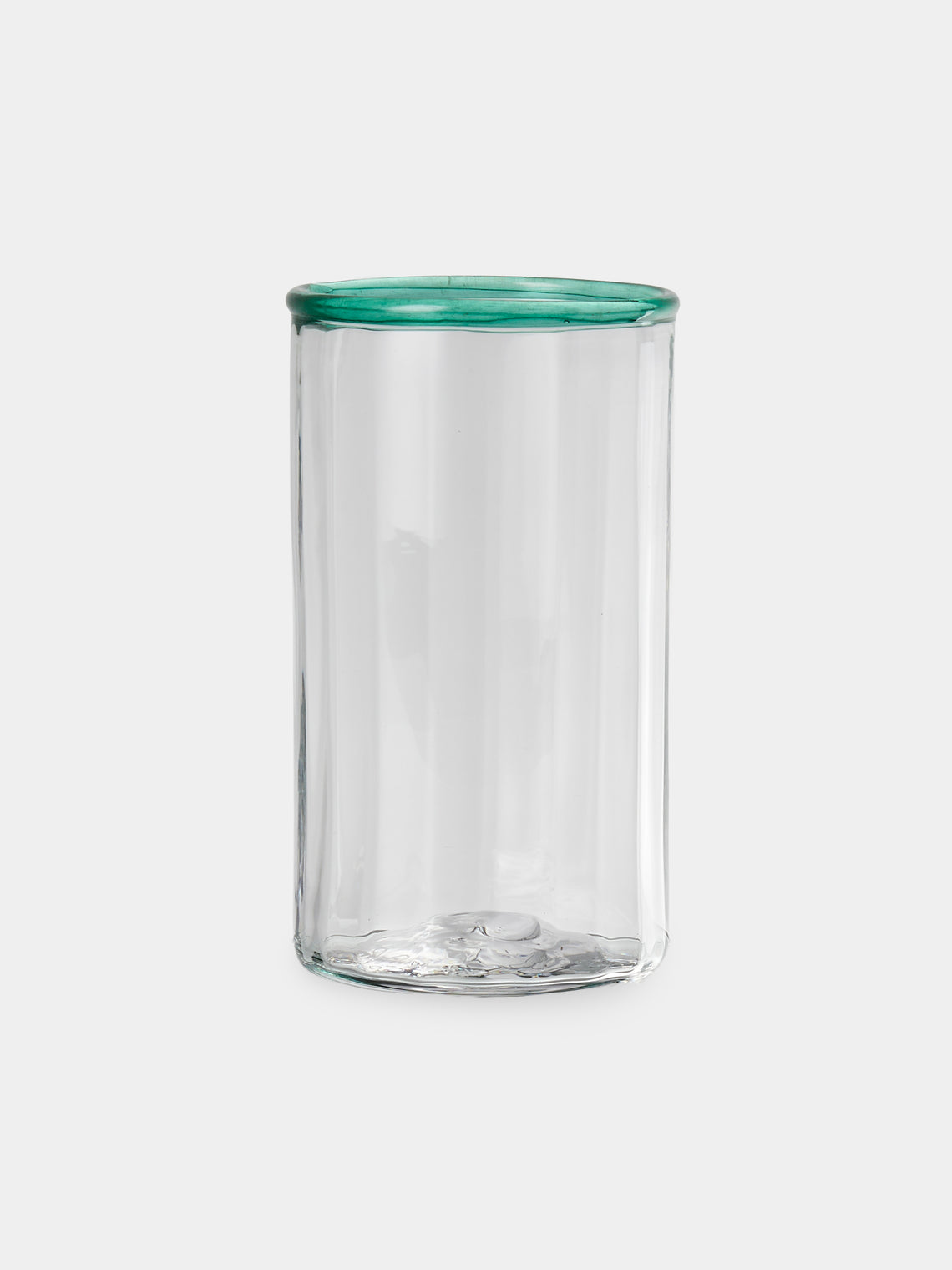 Akua Objects - Peter Hand-Blown Crystal Highballs (Set of 4) - Clear - ABASK