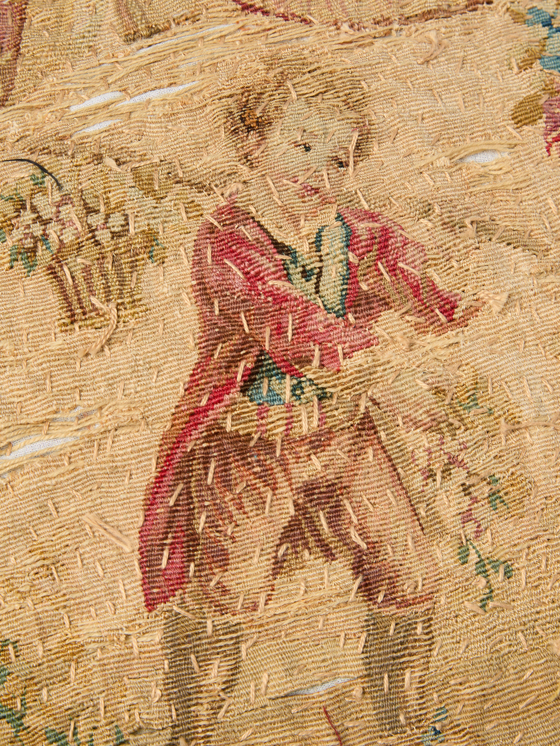 By Walid - 18th-Century French Aubusson Damask Cushion (21in/54cm) - Multiple - ABASK