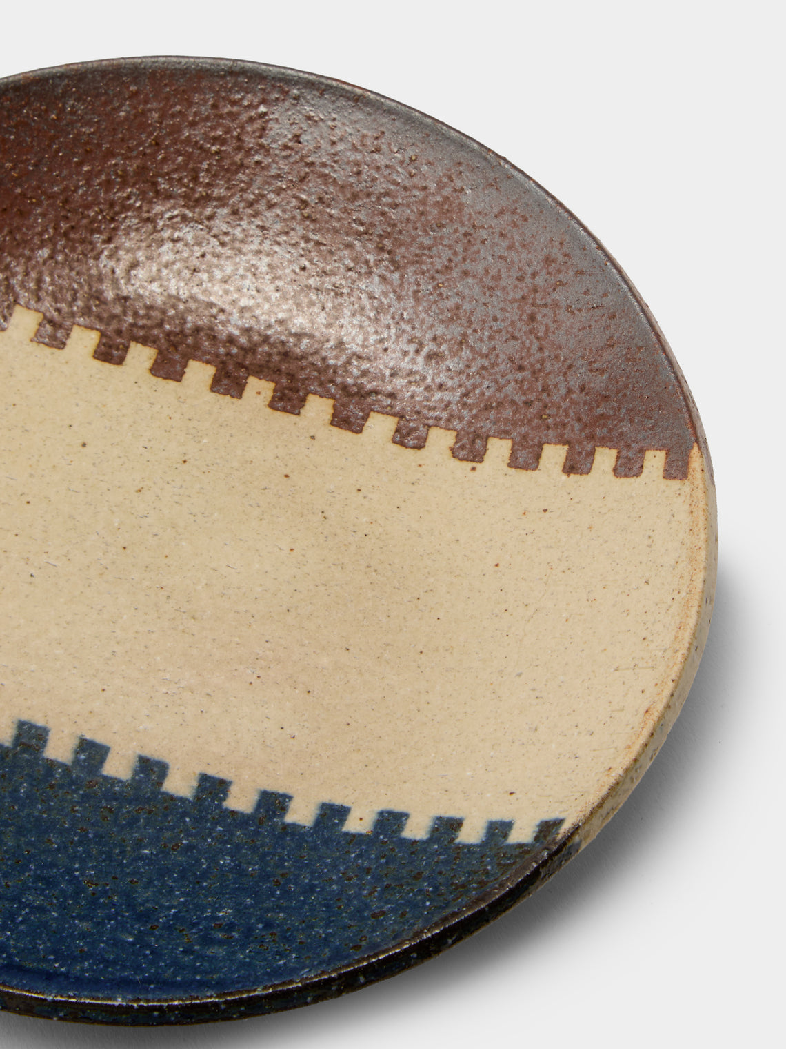 Makidani-gama - No. 3 Nerikomi Ceramic Plates – 6in/15cm (Set of 5) - Multiple - ABASK