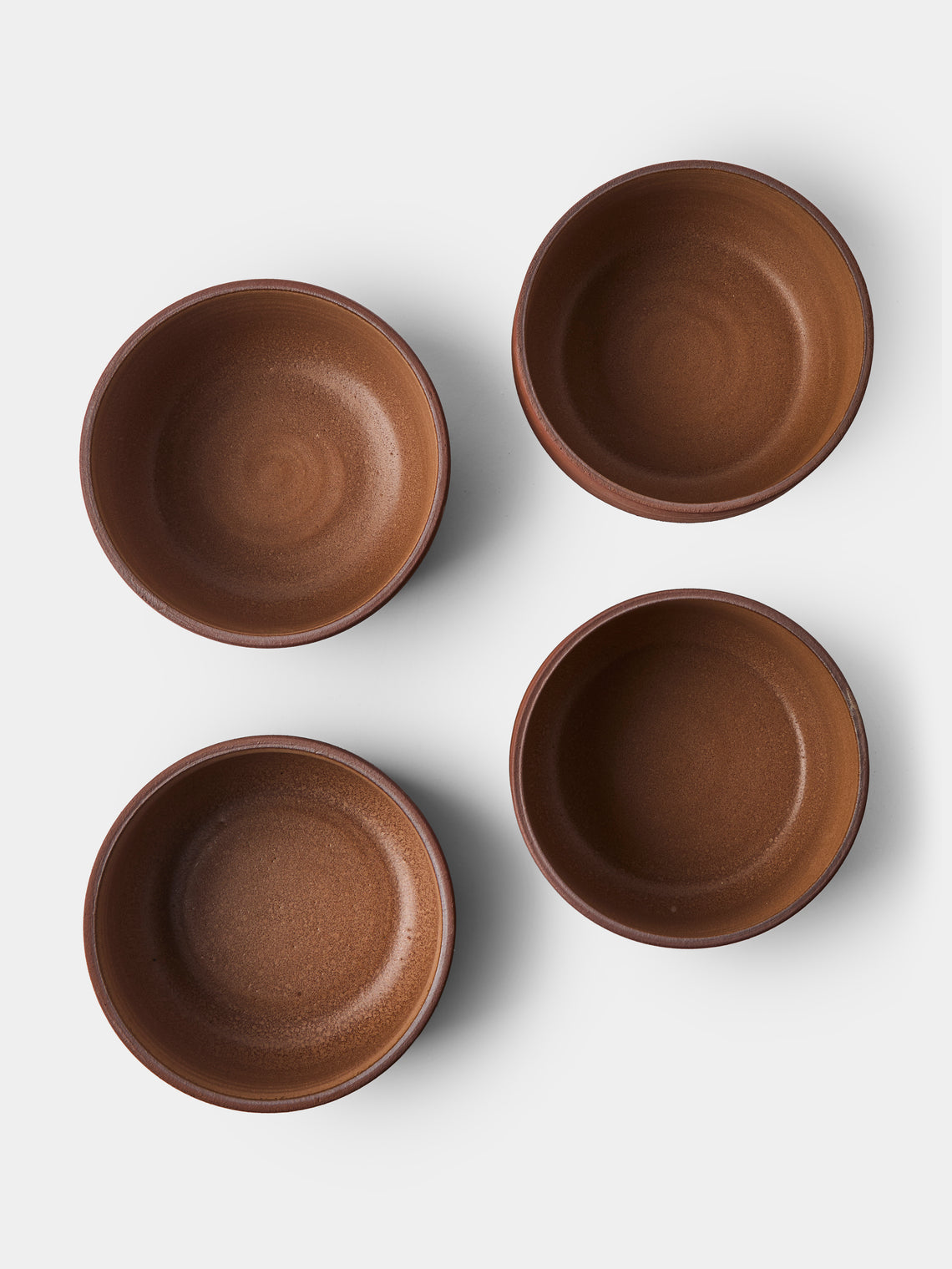 Andrea Tsang - Terra Stoneware Bowls (Set of 4) - Brown - ABASK