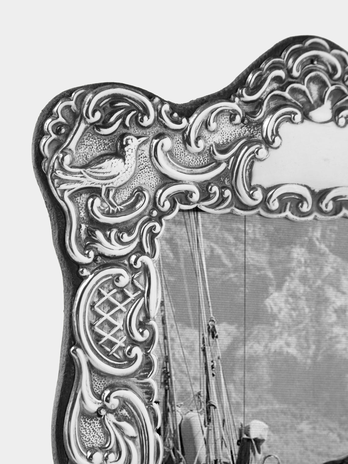 Antique and Vintage - 1900s Sterling Silver Photo Frame - Silver - ABASK