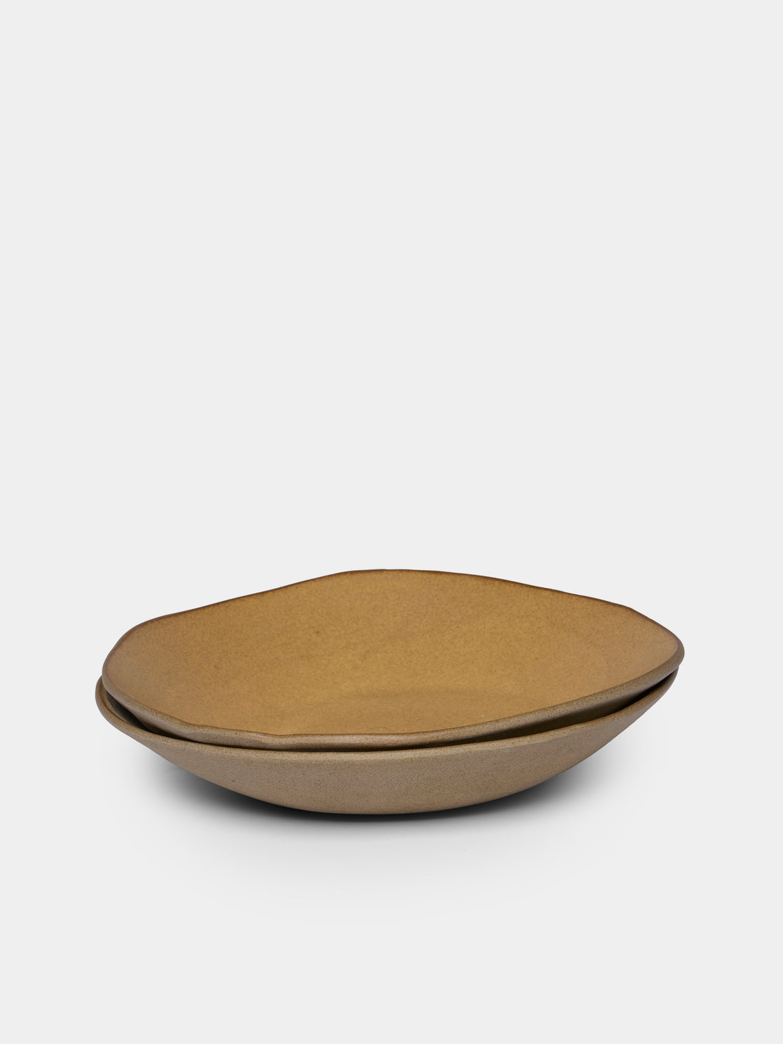 Hana Karim Studio - Hand-Built Stoneware Salad Bowls (Set of 2) - Multiple - ABASK