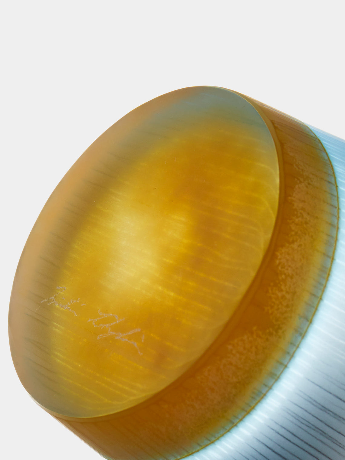 Takeyoshi Mitsui - Silence Hand-Blown Glass Tumblers (Set of 2) - Blue - ABASK