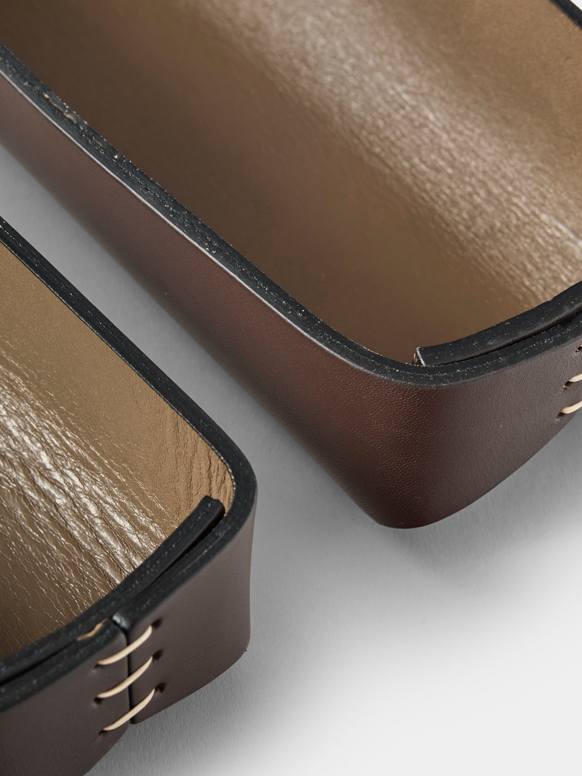 Oscar Maschera - Leather Pen Case - Dark Brown - ABASK