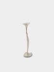 Shaha Raphael - Low Tide Fishbone Hand-Cast Brass Small Candelabra - Silver - ABASK - 
