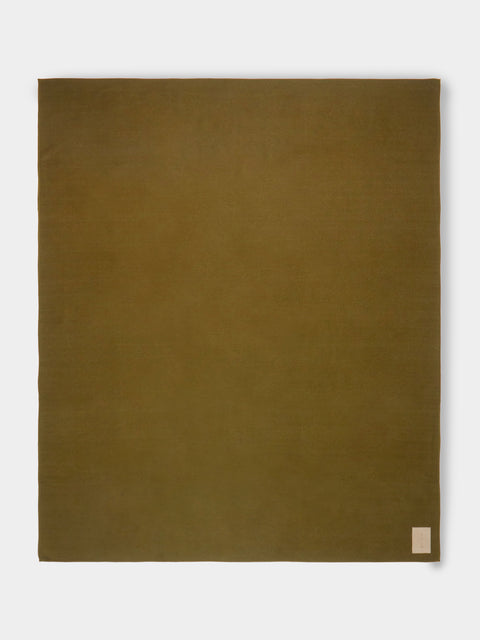 Studio Shamshiri x ABASK - Handwoven Cashmere Double-Faced Extra Large Blanket -  - ABASK