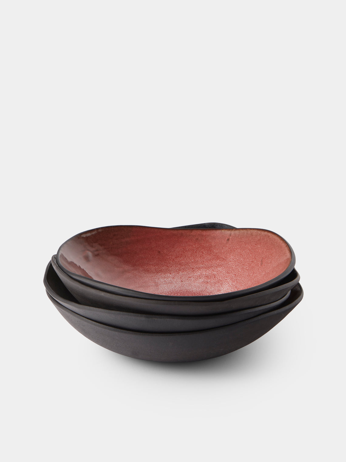 Hana Karim Studio - Hand-Built Stoneware Ramen Bowls (Set of 4) - Multiple - ABASK