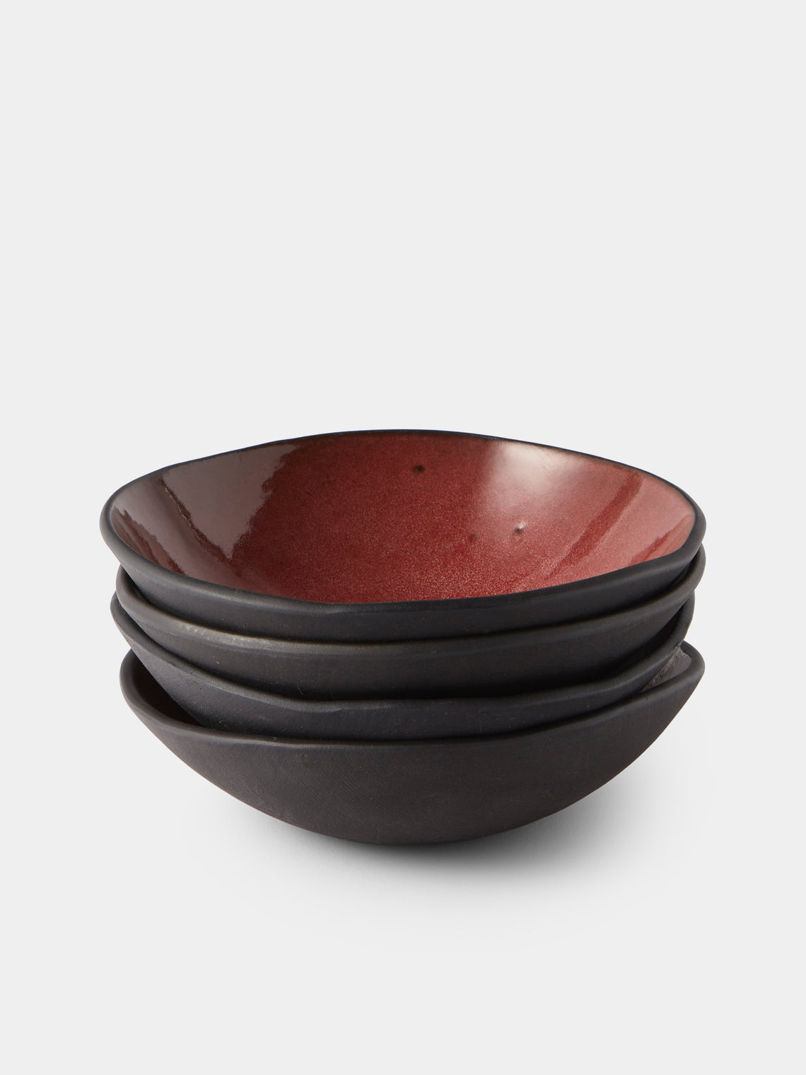 Hana Karim Studio - Hand-Built Stoneware Breakfast Bowls (Set of 4) - Multiple - ABASK