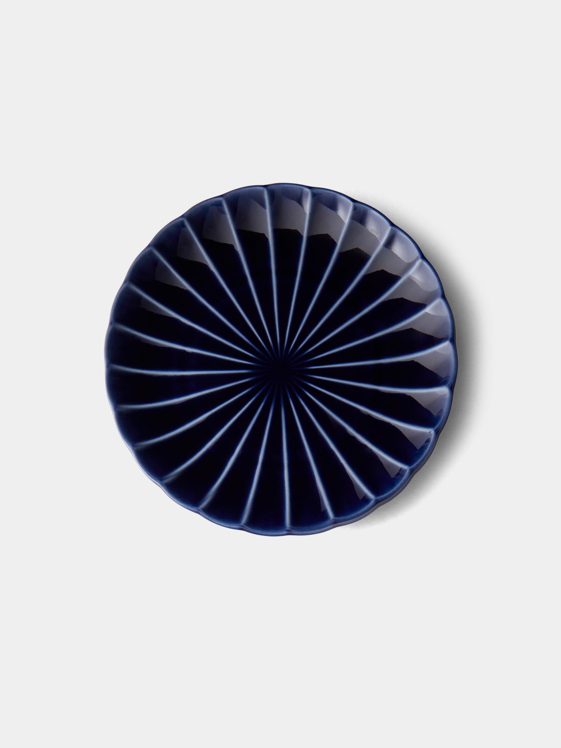 Kaneko Kohyo - Giyaman Urushi Ceramic Salad/Dessert Plates (Set of 4) - Blue - ABASK - 