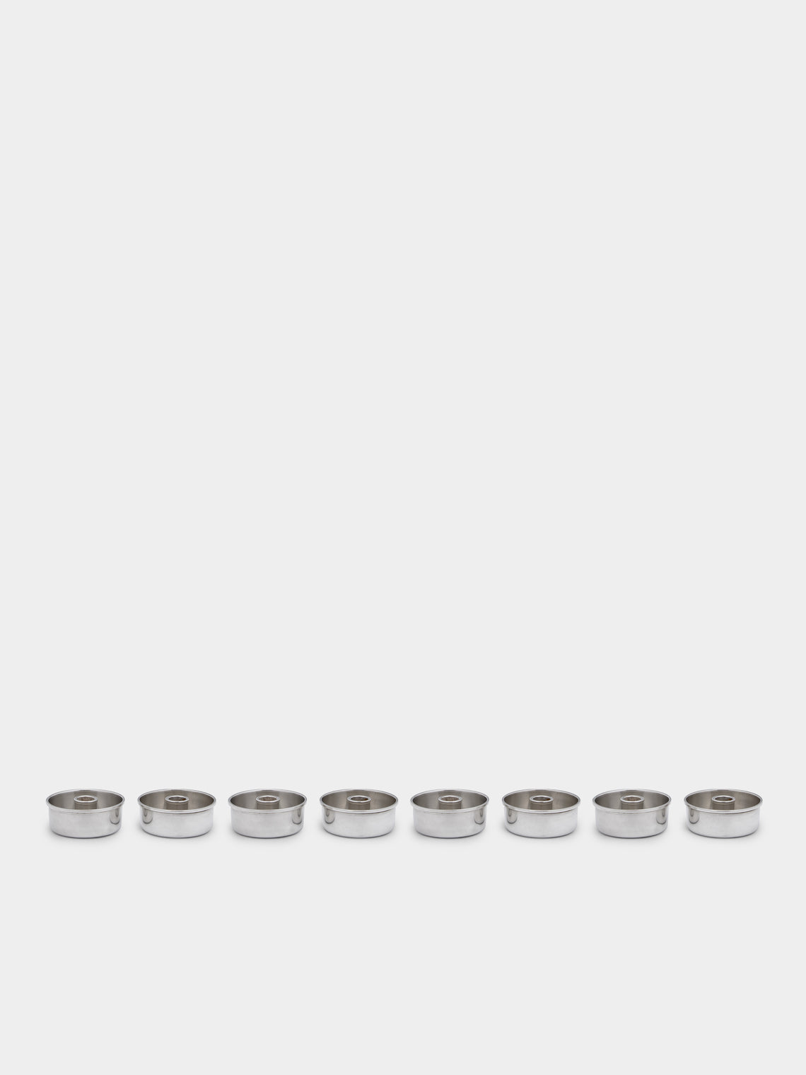 Antique and Vintage - 1961 Bertel Gardberg 'Birgitta' Solid Silver Candle Holders (Set of 8) -  - ABASK