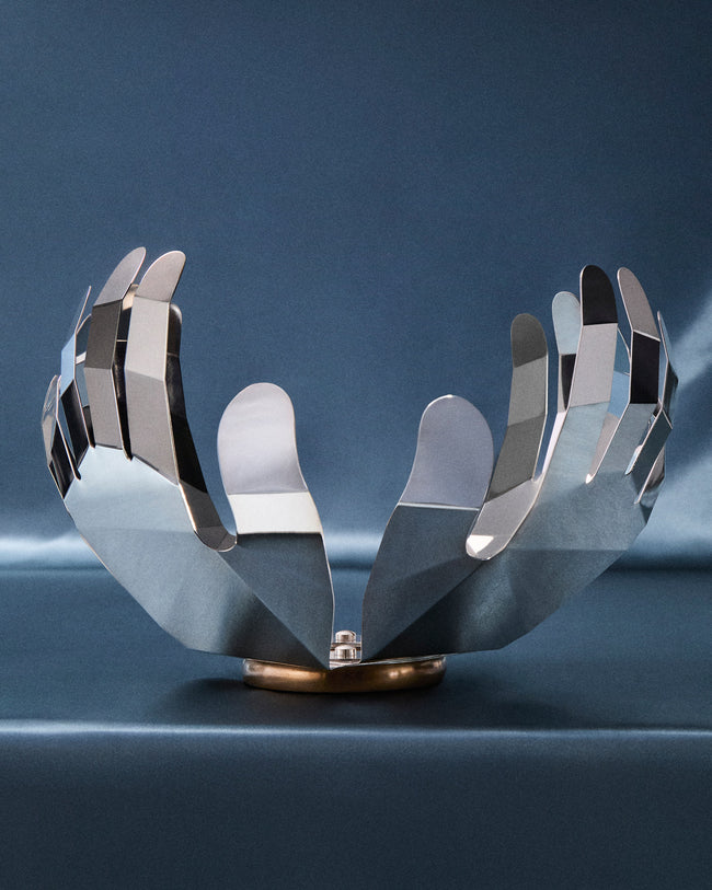 San Lorenzo - 1998 Afra and Tobia Scarpa Mani Pure Silver Bowl - Silver - ABASK