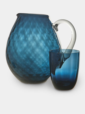 NasonMoretti - Idra Balloton Hand-Blown Murano Collection - Blue - ABASK - 
