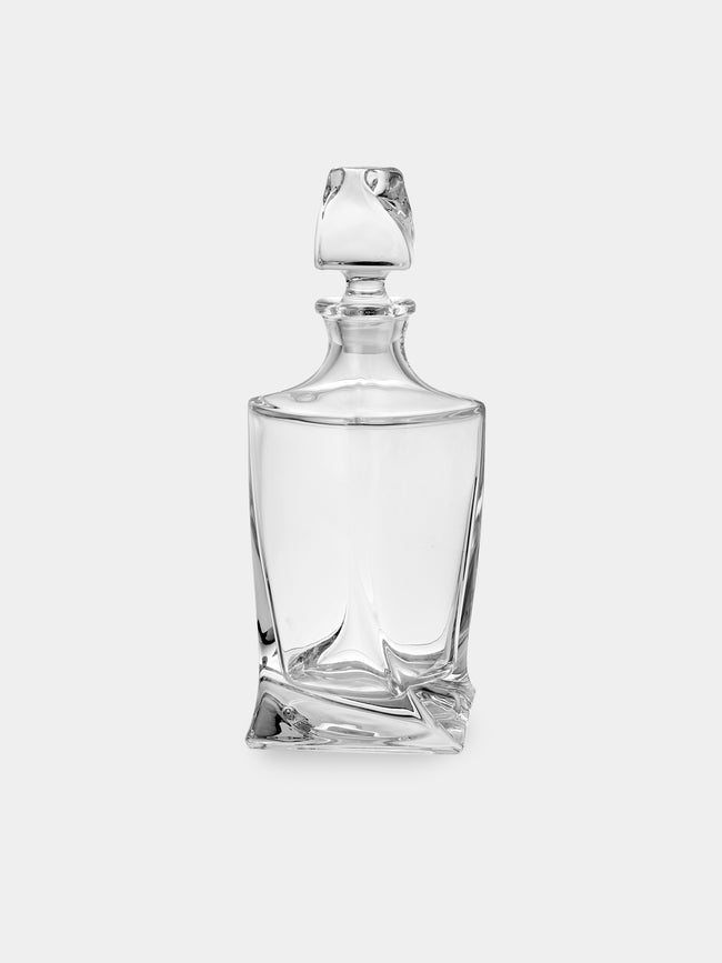 Antique and Vintage - Mid-Century Daum Crystal Carafe - Clear - ABASK - 