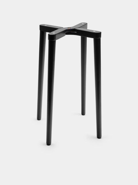 Fornasetti - Wood Tray Stand - Black - ABASK - 