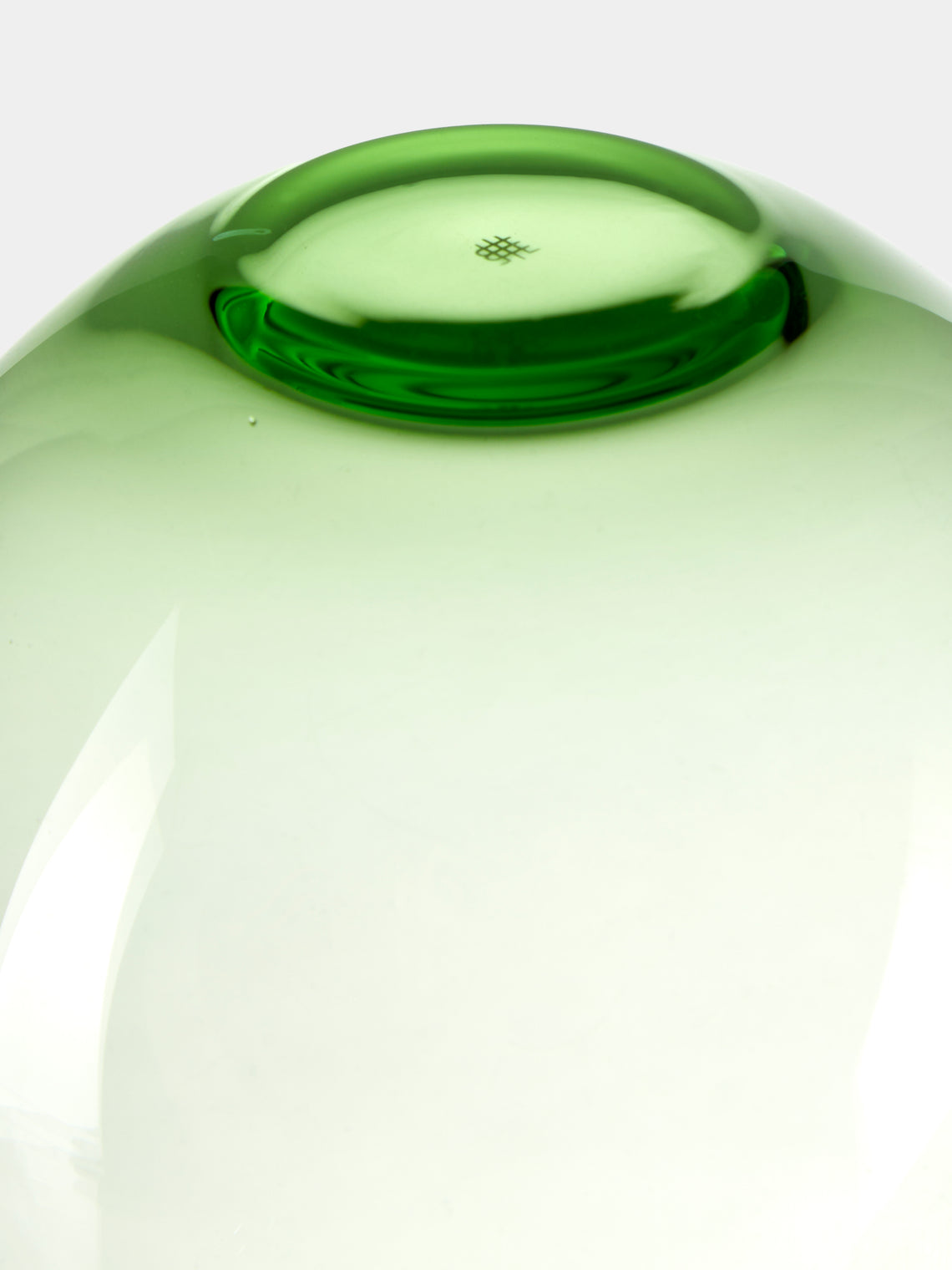 Lobmeyr - BV60 Flower Crystal Bud Vase (4in/10cm) - Green - ABASK