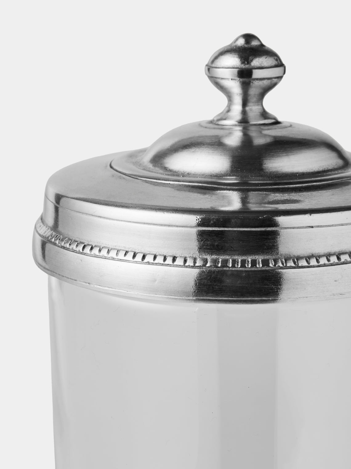 Cosi Tabellini - Toscano Pewter Storage Jar (67.5oz/2L) - Silver - ABASK