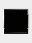 Riviere - Diana Lacquered Wood Tray (18in/46cm) - Black - ABASK - 