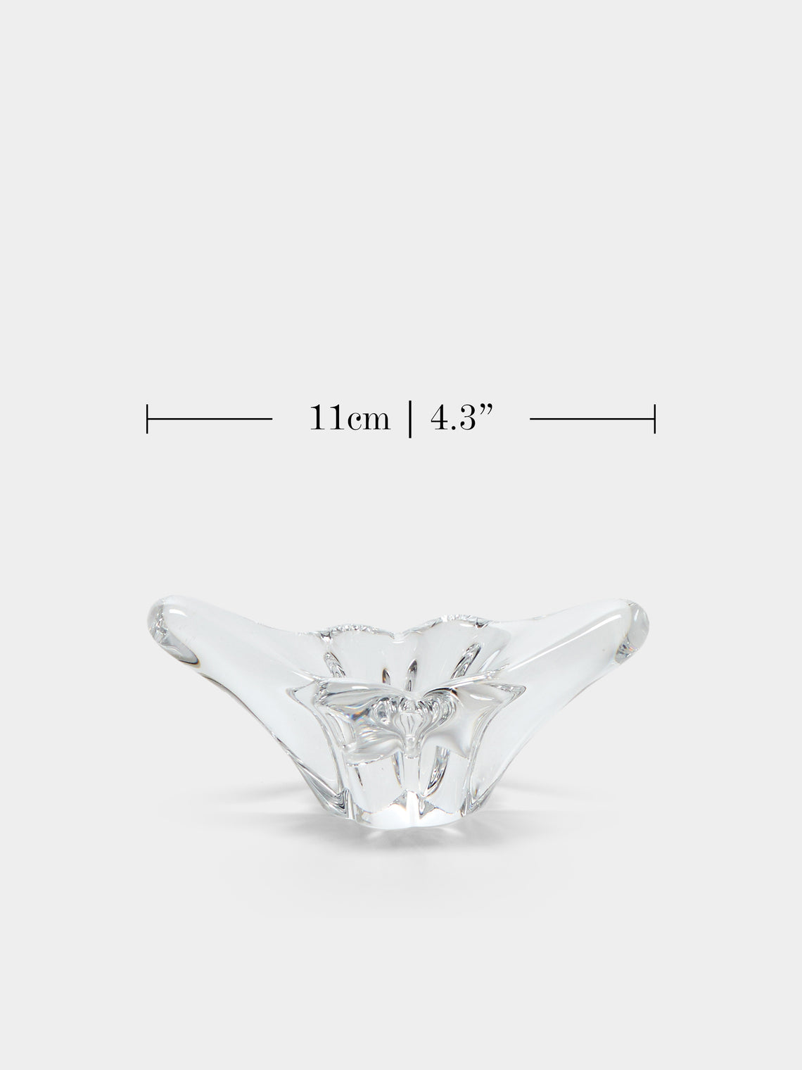 Antique and Vintage - 1980s Sèvres Crystal Salt Dishes (Set of 2) - Clear - ABASK