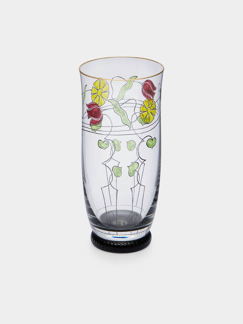 Theresienthal - Serenade Hand-Painted Crystal Tumbler (Set of 2) - Green - ABASK  - 