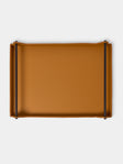 RUDI - Circuit Leather Tray (20in/50.5cm) - Orange - ABASK - 