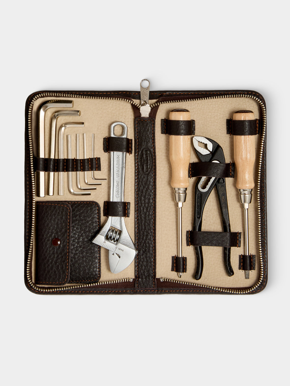 F. Hammann - Leather Toolkit - Brown - ABASK - 