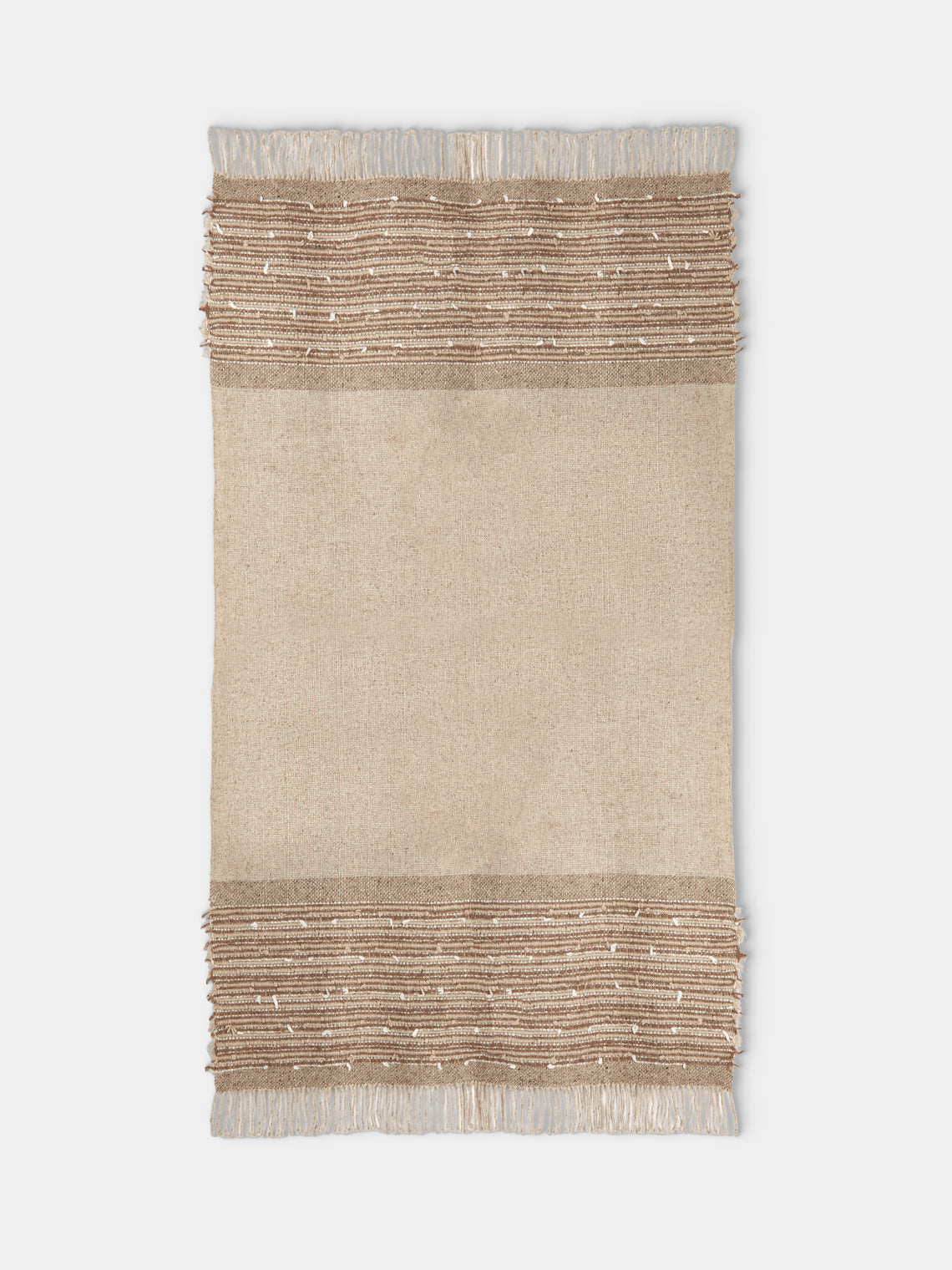 Alonpi - Lia Cashmere Blanket (71in/1.8m) - Beige - ABASK - 