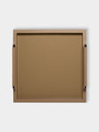 Riviere - Diana Lacquered Wood Tray (18in/46cm) - Taupe - ABASK - 