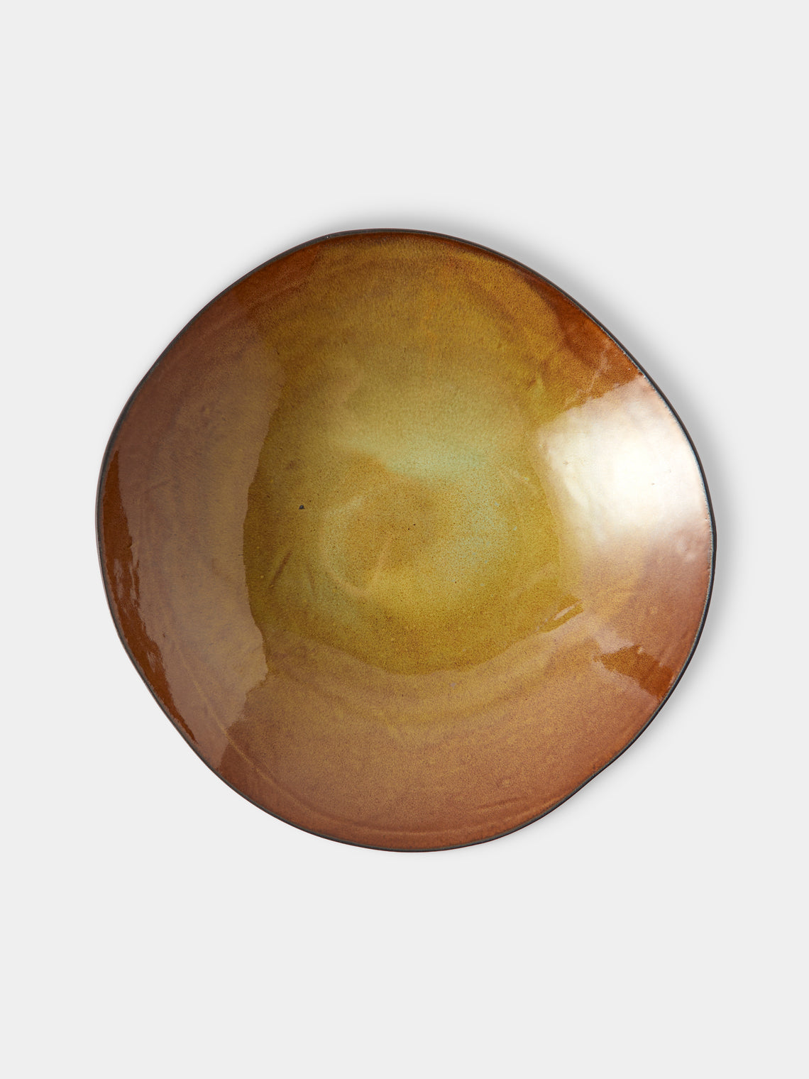 Hana Karim Studio - Hand-Built Stoneware Salad Bowls (Set of 2) - Green - ABASK