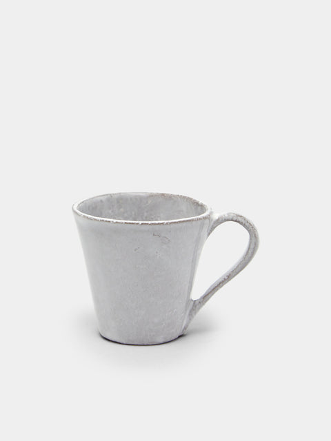 Astier de Villatte - Simple Hand-Glazed Ceramic Espresso Cup (Set of 2) - White - ABASK - 