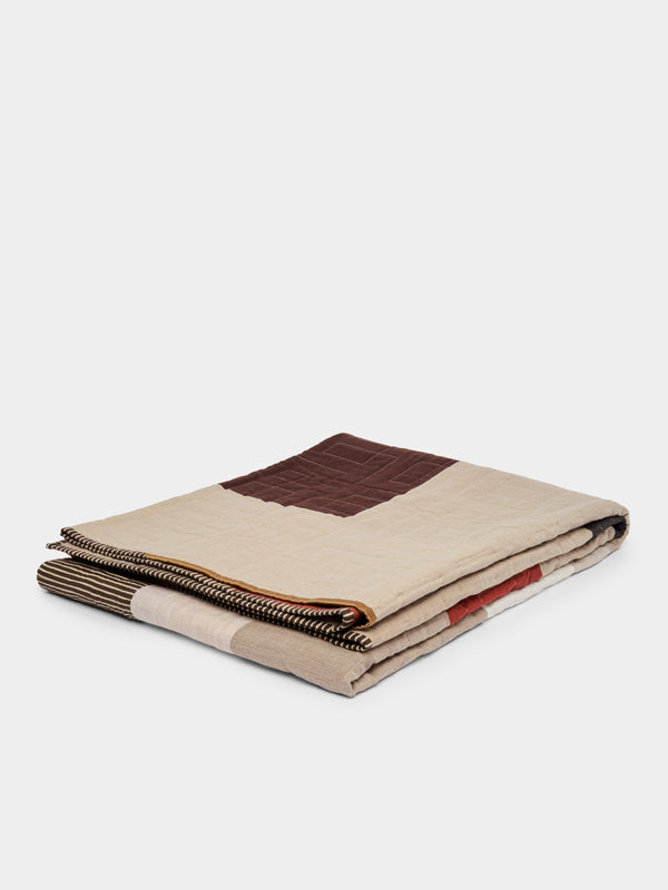 Pemberton Qwilts - Kuba Quad Patchwork Quilt -  - ABASK